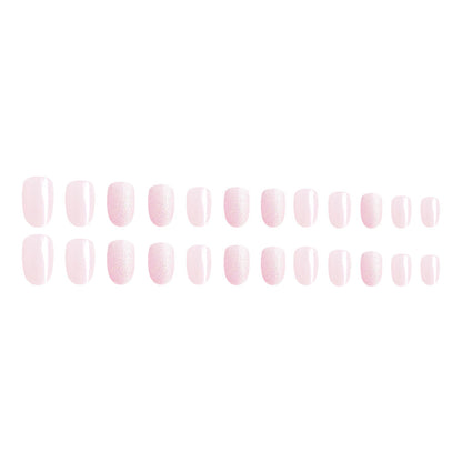 Instant Glam - Electronic Pink - Almond - 24Pcs + Tool